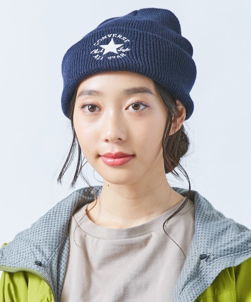 CONVERSE(コンバース)の「【CONVERSE】ANKLE LOGO AC WATCH / 【コンバース】アンクル ロゴ アクリル ワッチ オーバーライド(ニットキャップ/ビーニー・メンズ・ホワイト/ブラック/ベージュ/ネイビー/グリーン/ダークグレー/グレー/ブルー系その他2/ダークオレンジ/ブルー系その他/グレー系その他/ブラック系その他/ブラウン・57~59cm)」の10枚目の写真