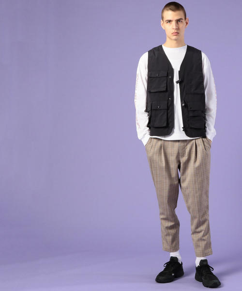 coen（コーエン）の「TRストレッチライトサルエルチェックパンツ(UTILITY LINE)（その他パンツ・メンズ・その他・SMALL/MEDIUM/LARGE）」の15枚目の写真