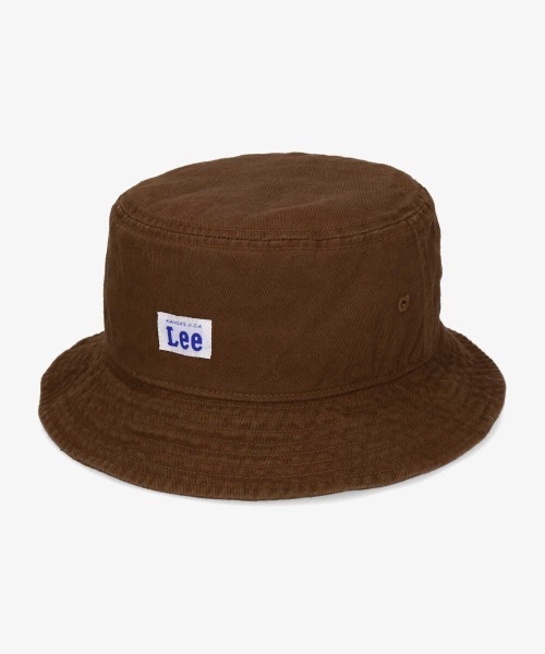 Lee（リー）の「【Lee】 BUCKET COTTON TWILL / 【リー】コットンツイル　バケットハット　オーバーライド（ハット・メンズ・ブラック/ベージュ/ネイビー/ブラウン/ホワイト/ワイン/ダークオレンジ/カモフラージュ/ピンク/ライトグレー・57cm/58.5cm/58cm/60cm）」の4枚目の写真