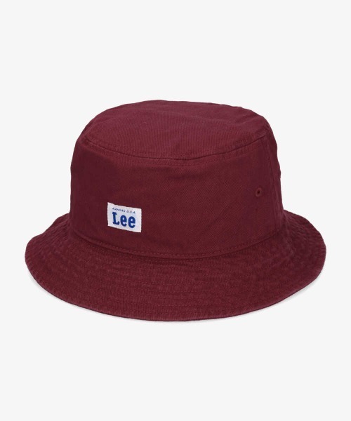 Lee（リー）の「【Lee】 BUCKET COTTON TWILL / 【リー】コットンツイル　バケットハット　オーバーライド（ハット・メンズ・ブラック/ベージュ/ネイビー/ブラウン/ホワイト/ワイン/ダークオレンジ/カモフラージュ/ピンク/ライトグレー・57cm/58.5cm/58cm/60cm）」の8枚目の写真