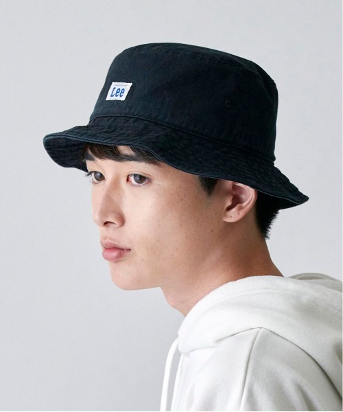 Lee（リー）の「【Lee】 BUCKET COTTON TWILL / 【リー】コットンツイル　バケットハット　オーバーライド（ハット・メンズ・ブラック/ベージュ/ネイビー/ブラウン/ホワイト/ワイン/ダークオレンジ/カモフラージュ/ピンク/ライトグレー・57cm/58.5cm/58cm/60cm）」の13枚目の写真