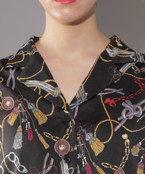 PAGEBOY（ページボーイ）の「チェーンカイキンシャツ（シャツ/ブラウス・レディース・ホワイト/ブラック/ベージュ・FREE）」の17枚目の写真