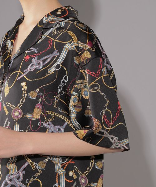 PAGEBOY（ページボーイ）の「チェーンカイキンシャツ（シャツ/ブラウス・レディース・ホワイト/ブラック/ベージュ・FREE）」の15枚目の写真