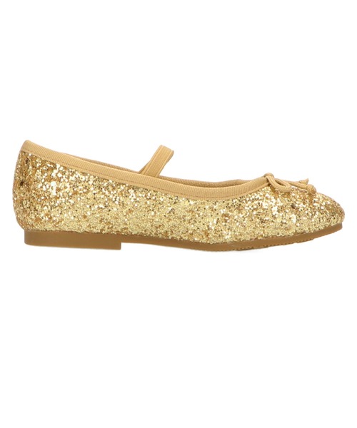 ORiental TRaffic（オリエンタルトラフィック）の「キッズ バレエ シューズ K-902（パンプス・キッズ・ブラック/レインボー/レッド/シルバー/ゴールド/ピンク/ブルー/ベージュ・15.0cm/16.0cm/17.0cm/18.0cm/19.0cm/20.0cm）」の12枚目の写真