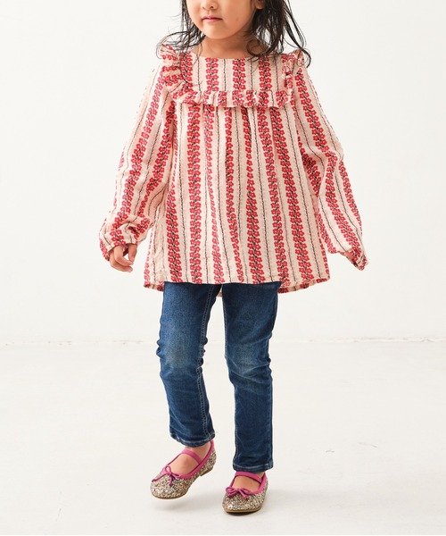 ORiental TRaffic（オリエンタルトラフィック）の「キッズ バレエ シューズ K-902（パンプス・キッズ・ブラック/レインボー/レッド/シルバー/ゴールド/ピンク/ブルー/ベージュ・15.0cm/16.0cm/17.0cm/18.0cm/19.0cm/20.0cm）」の21枚目の写真