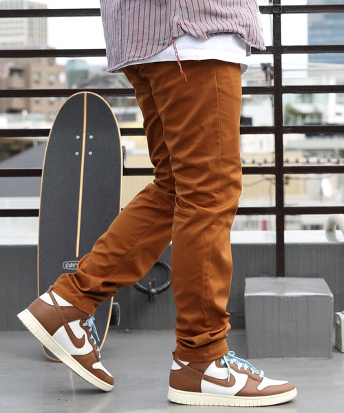 Beautiful Harmony（ビューティフルハーモニー）の「ツイル ストレート チノパン（チノパンツ・メンズ・キャメル/カーキ/ベージュ/ネイビー/グレー/ブラウン/ホワイト/ブラック/ダークグリーン・MEDIUM/LARGE/X-LARGE/XX-LARGE/SMALL）」の9枚目の写真