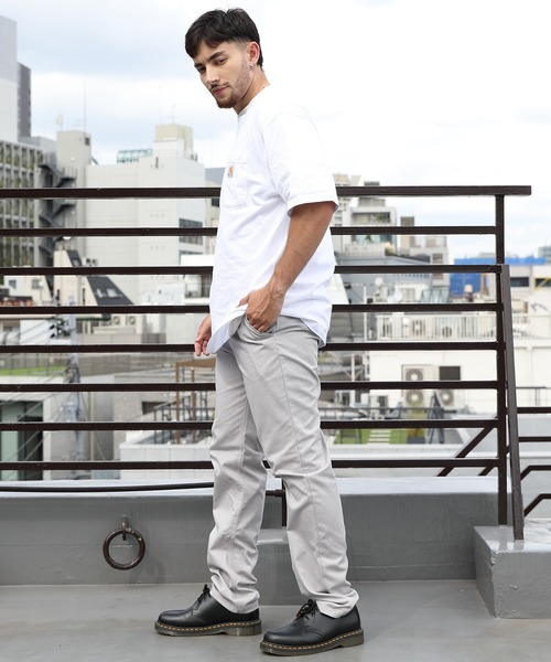 Beautiful Harmony（ビューティフルハーモニー）の「ツイル ストレート チノパン（チノパンツ・メンズ・キャメル/カーキ/ベージュ/ネイビー/グレー/ブラウン/ホワイト/ブラック/ダークグリーン・MEDIUM/LARGE/X-LARGE/XX-LARGE/SMALL）」の18枚目の写真