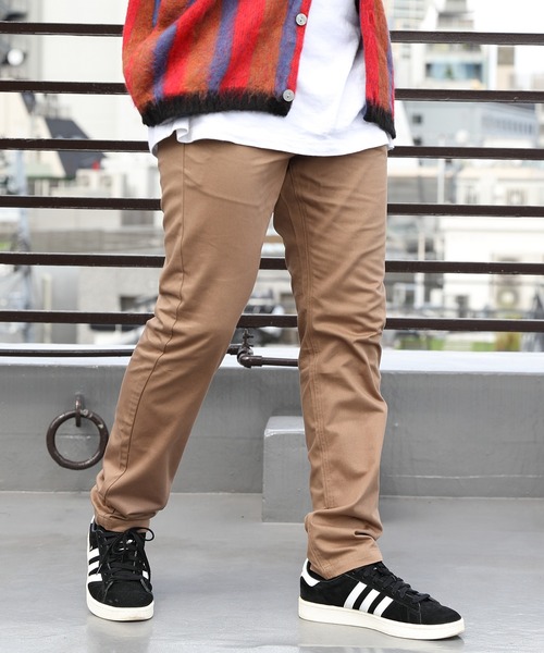 Beautiful Harmony（ビューティフルハーモニー）の「ツイル ストレート チノパン（チノパンツ・メンズ・キャメル/カーキ/ベージュ/ネイビー/グレー/ブラウン/ホワイト/ブラック/ダークグリーン・MEDIUM/LARGE/X-LARGE/XX-LARGE/SMALL）」の10枚目の写真