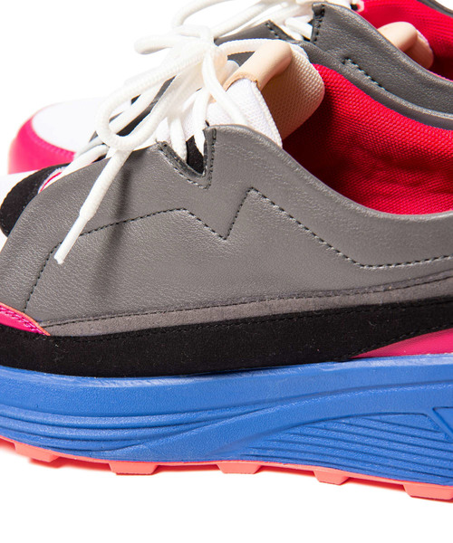 glamb（グラム）の「Marcell sneakers / マーセルスニーカー（スニーカー・メンズ・マルチ/ネイビー/ブラック・2/1/L/M/S/4/3）」の6枚目の写真
