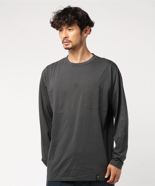 v::room(ヴィルーム)の「V::ROOM BLACK(ヴィルーム ブラック) カットソー(Tシャツ/カットソー・メンズ・ホワイト/チャコールグレー/ブラック・3/2/1)」の1枚目の写真