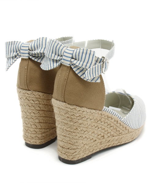 Heather（ヘザー）の「ヒッコリージュートサンダル　545163（サンダル・レディース・ブラック/ライトブルー/レッド・LARGE/MEDIUM）」の6枚目の写真