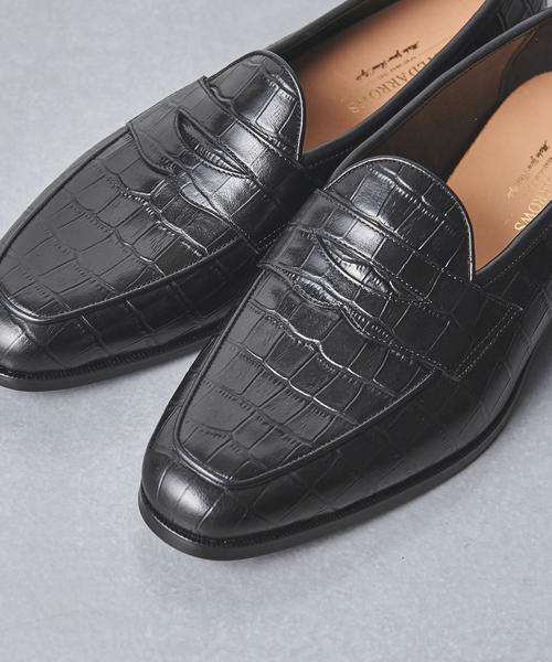 UNITED ARROWS(ユナイテッドアローズ)の「<UNITED ARROWS> NEW STAMP ローファー(ローファー・メンズ・ブラック・40/41/42/44/39/43)」の3枚目の写真