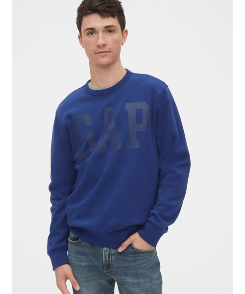 GAP（ギャップ）の「Gapロゴ クルーネックスウェットシャツ（スウェット・メンズ・ワイン/コバルトブルー/レッド/ブラック/ネイビー/ホワイト・L/XL/XS/M/S）」の5枚目の写真