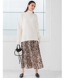 fifth | パイソン柄プリーツロングスカート(スカート)