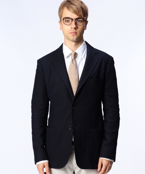 UNITED ARROWS（ユナイテッドアローズ）の「UAB .コットンポリエステル　３Bジャケット ◆（テーラードジャケット・メンズ・コバルトブルー/ネイビー・46/44/48/50）」の12枚目の写真