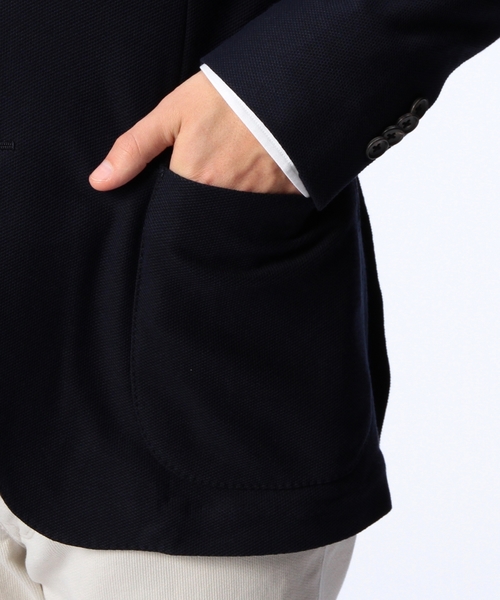 UNITED ARROWS（ユナイテッドアローズ）の「UAB .コットンポリエステル　３Bジャケット ◆（テーラードジャケット・メンズ・コバルトブルー/ネイビー・46/44/48/50）」の8枚目の写真