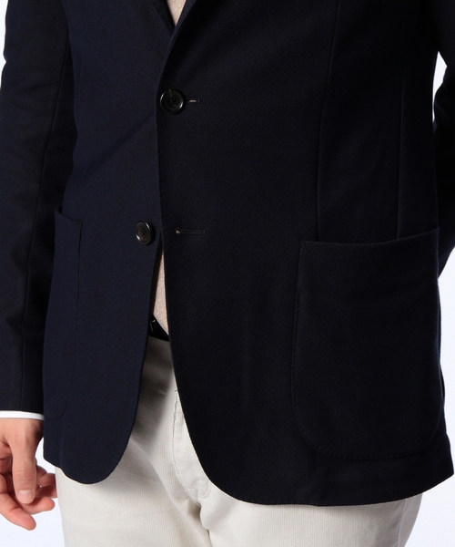 UNITED ARROWS（ユナイテッドアローズ）の「UAB .コットンポリエステル　３Bジャケット ◆（テーラードジャケット・メンズ・コバルトブルー/ネイビー・46/44/48/50）」の9枚目の写真