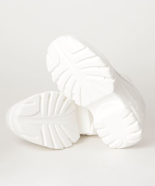 WEGO（ウィゴー）の「WEGO/ボリュームソールスニーカー（スニーカー・レディース・ブラック/ホワイト/その他1・LARGE/MEDIUM）」の13枚目の写真