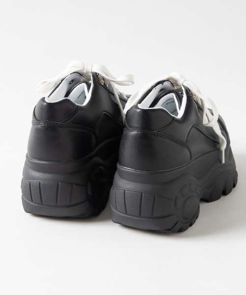 WEGO（ウィゴー）の「WEGO/ボリュームソールスニーカー（スニーカー・レディース・ブラック/ホワイト/その他1・LARGE/MEDIUM）」の6枚目の写真