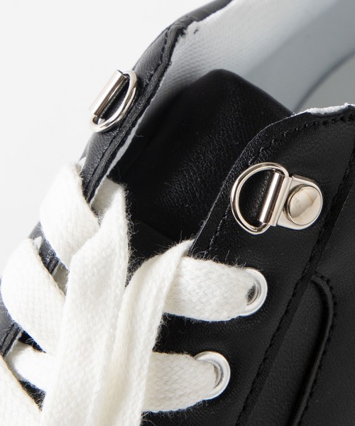 WEGO（ウィゴー）の「WEGO/ボリュームソールスニーカー（スニーカー・レディース・ブラック/ホワイト/その他1・LARGE/MEDIUM）」の8枚目の写真