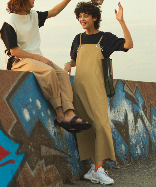 Paul Stuart Advance ポールスチュアートアドバンス の Cameron キャメロン 切り替えエプロンワンピース ワンピース Wear