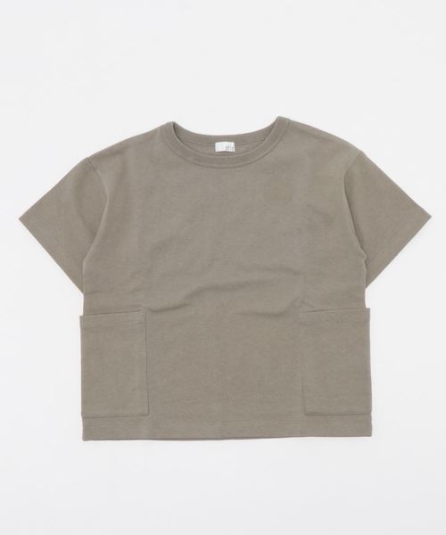 LOWRYS FARM（ローリーズファーム）の「ＵＳＡポケットＴＳＳ　881801（Tシャツ/カットソー・キッズ・ベージュ/ライム/ブラック/ブラウン・MEDIUM/X-LARGE/LARGE）」の7枚目の写真