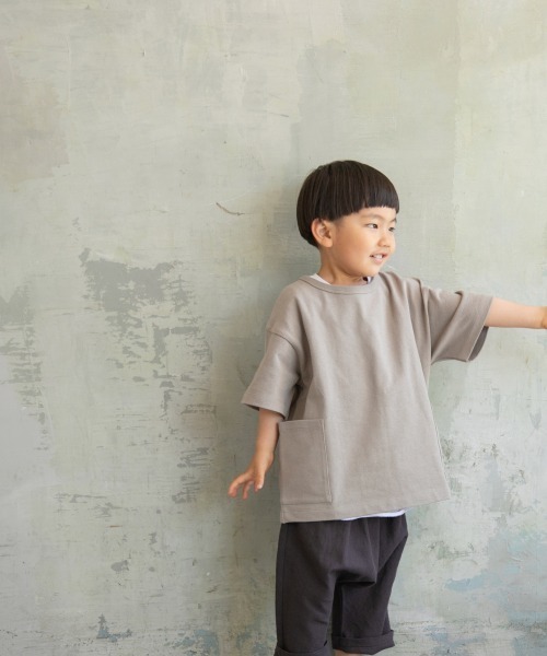 LOWRYS FARM（ローリーズファーム）の「ＵＳＡポケットＴＳＳ　881801（Tシャツ/カットソー・キッズ・ベージュ/ライム/ブラック/ブラウン・MEDIUM/X-LARGE/LARGE）」の14枚目の写真