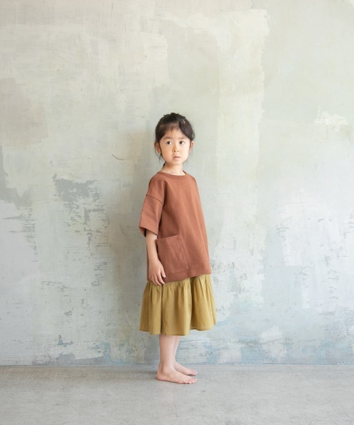 LOWRYS FARM（ローリーズファーム）の「ＵＳＡポケットＴＳＳ　881801（Tシャツ/カットソー・キッズ・ベージュ/ライム/ブラック/ブラウン・MEDIUM/X-LARGE/LARGE）」の13枚目の写真