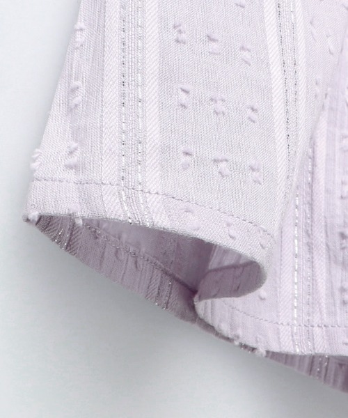 BRANSHES（ブランシェス）の「肩リボンチュニック（チュニック・キッズ・パープル/ピンクベージュ・120cm/130cm/110cm/90cm/140cm/100cm/150cm）」の21枚目の写真