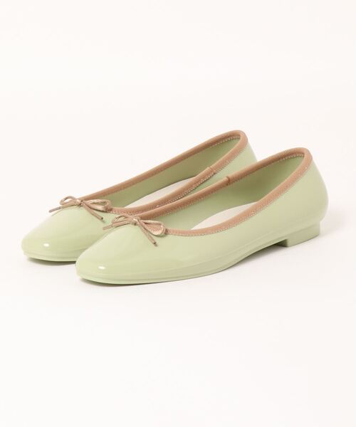 TEMPERATE（テンパレイト）の「・TEMPERATE / テンパレイト  EMMA エマ レインシューズ レインパンプス レインバレエ SYI（レインシューズ・レディース・ネイビー/ベージュ/ブラック/ネイビー系/グレー/キャメル/ナチュラル/ブラック系その他/ライトグレー/ブルー系その他/ライトグリーン/レッド/ピンク/タン/グリーン/オレンジ・41/40/37/39/38/36）」の10枚目の写真
