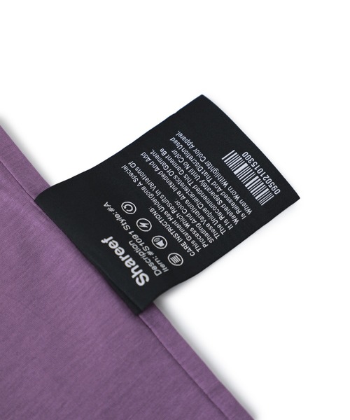 SHAREEF(シャリーフ)の「STUDIOUS別注 BARCODE T / 20535707(Tシャツ/カットソー・メンズ・レッド/ピンク/ライム・1/2)」の21枚目の写真