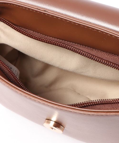 one way（ワンウェイ）の「シンプルミニバッグ（ショルダーバッグ・レディース・ブラック/ベージュ/ライトブラウン/ブラウン系その他/ブラック系その他・FREE）」の9枚目の写真