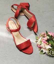Liberty Doll /セパレートストラップサンダル レディース 5cmチャンキーヒール 美脚 歩きやすい 太ヒール クッション シンプル オフィスカジュアル きれいめ(5597)