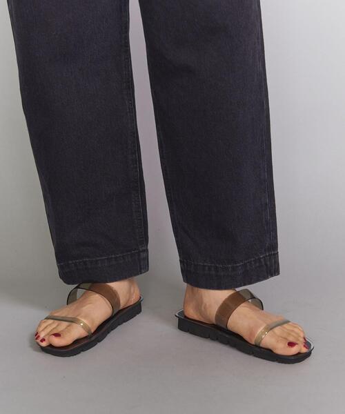 BEAUTY&YOUTH UNITED ARROWS（ビューティーアンドユースユナイテッドアローズ）の「BY PVC 2ラインサンダル ◆（サンダル・レディース・ナチュラル/ブラック・37/38/36）」の13枚目の写真