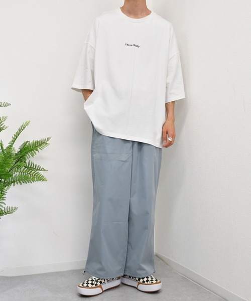 kutir(クティール)の「裾ドローコードワイドスラックス(その他パンツ・メンズ・ライトブルー/ブラック/オフホワイト・SMALL/MEDIUM/LARGE)」の22枚目の写真