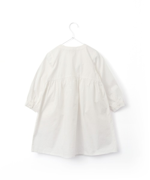 MAKE YOUR DAY(メイクユアデイ)の「ロングブラウス■80~140cm(シャツ/ブラウス・キッズ・オフホワイト・110/100/80/130/90/140/120)」の6枚目の写真