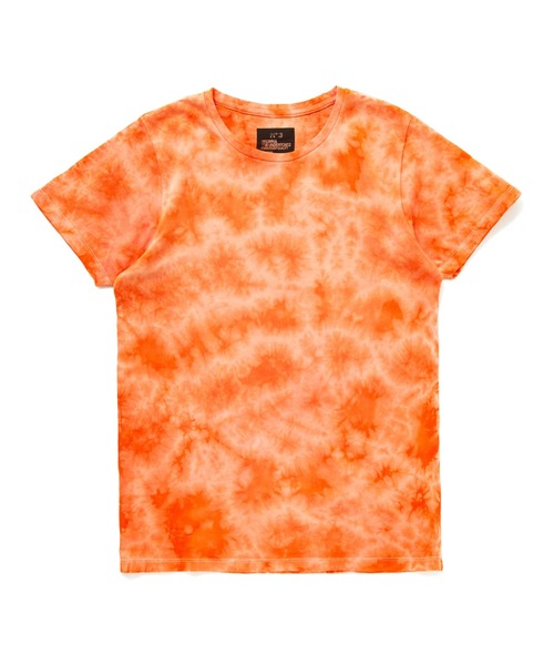 BEDWIN & THE HEARTBREAKERS(ベドウィン アンド ザ ハートブレイカーズ)の「UNDERTONES Ex.C-NECK PRINT T "MR.TYEDYE"(Tシャツ/カットソー・メンズ・サックスブルー/ピンク/レッド/オレンジ/イエロー・LARGE/MEDIUM)」の5枚目の写真