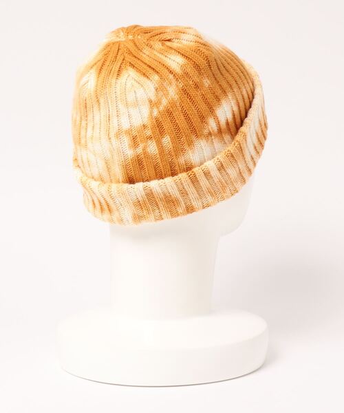 FRUIT OF THE LOOM（フルーツオブザルーム）の「後染め COTTON KNIT CAP（ニットキャップ/ビーニー・レディース・ベージュ/グリーン/ブラック/イエロー・FREE）」の5枚目の写真