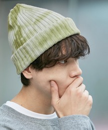 後染め COTTON KNIT CAP