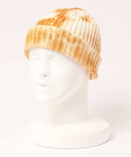 FRUIT OF THE LOOM（フルーツオブザルーム）の「後染め COTTON KNIT CAP（ニットキャップ/ビーニー・レディース・ベージュ/グリーン/ブラック/イエロー・FREE）」の7枚目の写真