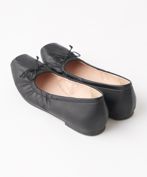 one after another NICE CLAUP（ワンアフターアナザーナイスクラップ）の「バレエシューズ（バレエシューズ・レディース・ブラック・LARGE/MEDIUM/SMALL）」の4枚目の写真