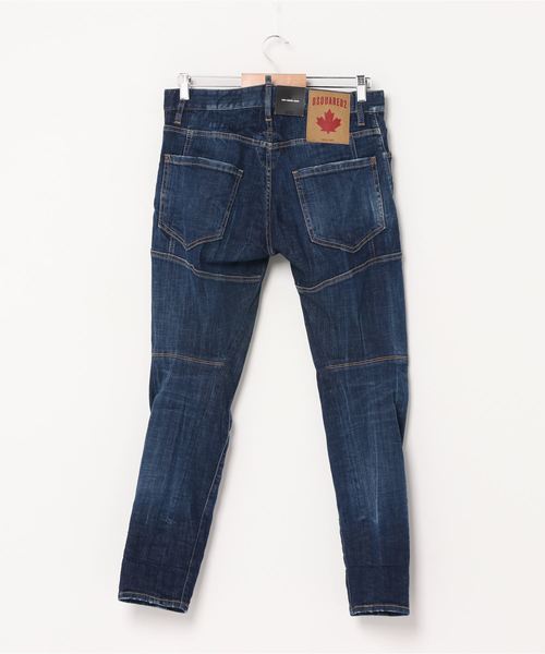 DSQUARED2(ディースクエアード)の「PANTS 5 POCKETS /TIDY BIKER JEAN /DARK DEEP BLUE WASH /0202(デニムパンツ・メンズ・インディゴブルー・42/44/46/48/50)」の2枚目の写真
