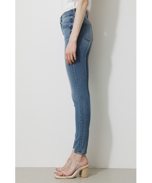 AZUL by moussy（アズールバイマウジー）の「A PERFECT DENIM AIR/アパーフェクトデニムエアー（デニムパンツ・レディース・ブラック/ブルー/ダークブルー・SMALL/MEDIUM/LARGE/X-LARGE/X-SMALL/XX-SMALL）」の18枚目の写真