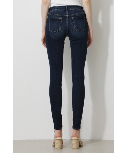 AZUL by moussy（アズールバイマウジー）の「A PERFECT DENIM AIR/アパーフェクトデニムエアー（デニムパンツ・レディース・ブラック/ブルー/ダークブルー・SMALL/MEDIUM/LARGE/X-LARGE/X-SMALL/XX-SMALL）」の7枚目の写真