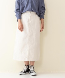 INNOCENT BLUE | 【innocent blue/イノセントブルー】バックスリットツイルスカート　Iラインスカート(スカート)