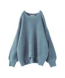 やわらかコクーンワッフルニット