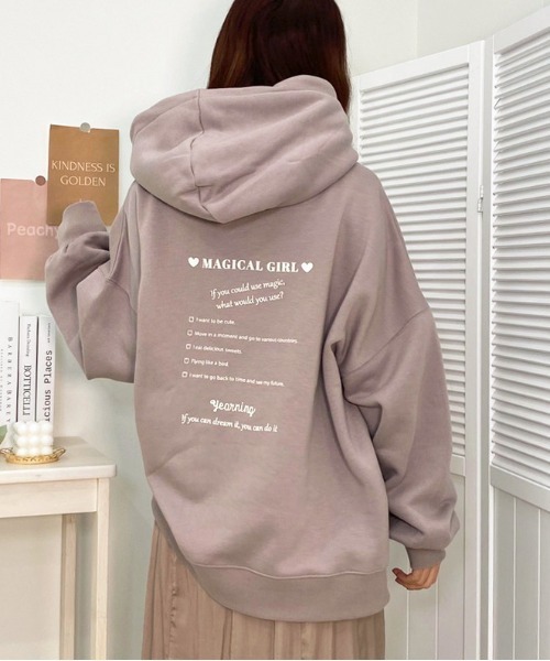 apres jour（アプレジュール）の「アソートプリントフーディ【ZOZOTOWN限定アイテム】（パーカー・レディース・その他/モカ/ラベンダー/ミント/クリーム/ブラック系その他/ライトベージュ/ブラック/アイボリー/オフホワイト・X-LARGE/フリー）」の9枚目の写真