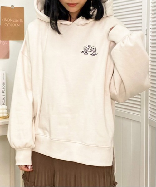 apres jour（アプレジュール）の「アソートプリントフーディ【ZOZOTOWN限定アイテム】（パーカー・レディース・その他/モカ/ラベンダー/ミント/クリーム/ブラック系その他/ライトベージュ/ブラック/アイボリー/オフホワイト・X-LARGE/フリー）」の15枚目の写真