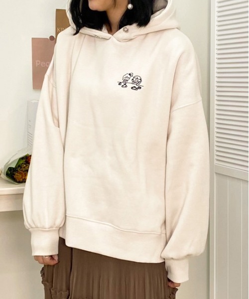 apres jour（アプレジュール）の「アソートプリントフーディ【ZOZOTOWN限定アイテム】（パーカー・レディース・その他/モカ/ラベンダー/ミント/クリーム/ブラック系その他/ライトベージュ/ブラック/アイボリー/オフホワイト・X-LARGE/フリー）」の16枚目の写真