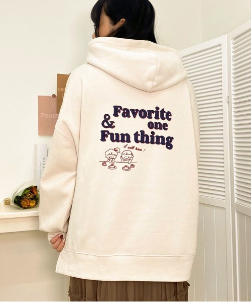 apres jour（アプレジュール）の「アソートプリントフーディ【ZOZOTOWN限定アイテム】（パーカー・レディース・その他/モカ/ラベンダー/ミント/クリーム/ブラック系その他/ライトベージュ/ブラック/アイボリー/オフホワイト・X-LARGE/フリー）」の17枚目の写真